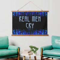 SlipperyJoe's real men cry tears emotions digital