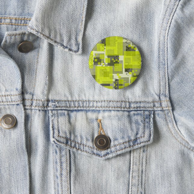 SlipperyJoe's Saint Patrick's Day dominating brigh 2 Inch Round Button (In Situ)