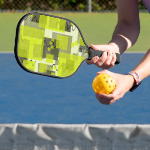 SlipperyJoe's Saint Patrick's Day dominating brigh Pickleball Paddle