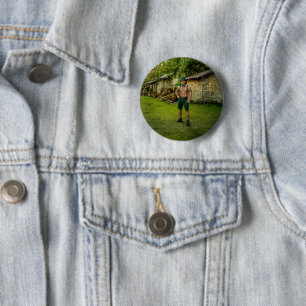 SlipperyJoe's Saint Patrick's Day festive leprecha 2 Inch Round Button