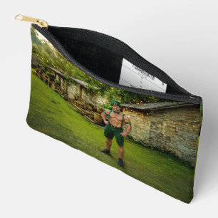 SlipperyJoe's Saint Patrick's Day festive leprecha Accessory Pouch