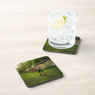 SlipperyJoe's Saint Patrick's Day festive leprecha Coaster