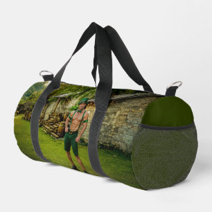 SlipperyJoe's Saint Patrick's Day festive leprecha Duffle Bag