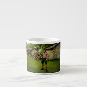 SlipperyJoe's Saint Patrick's Day festive leprecha Espresso Cup