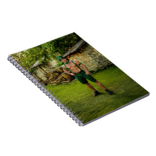 SlipperyJoe's Saint Patrick's Day festive leprecha Notebook