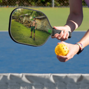 SlipperyJoe's Saint Patrick's Day festive leprecha Pickleball Paddle