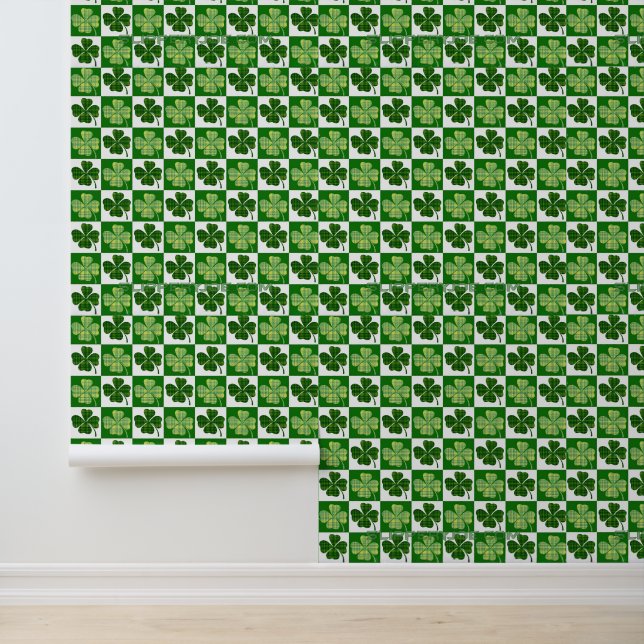 SlipperyJoe's Saint Patrick's Day four leaf clover Wallpaper (Application)