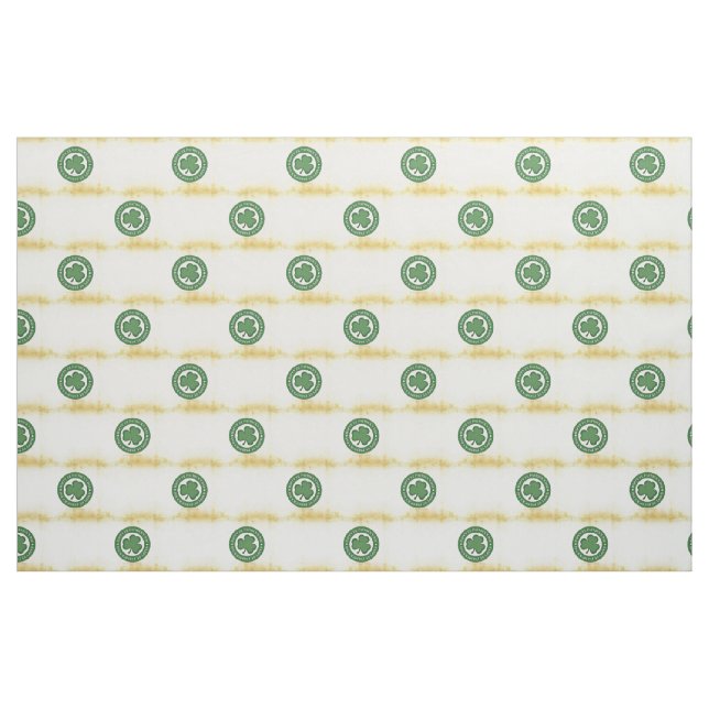 SlipperyJoe's Saint Patrick's Day glossy three lea Fabric (Yard)
