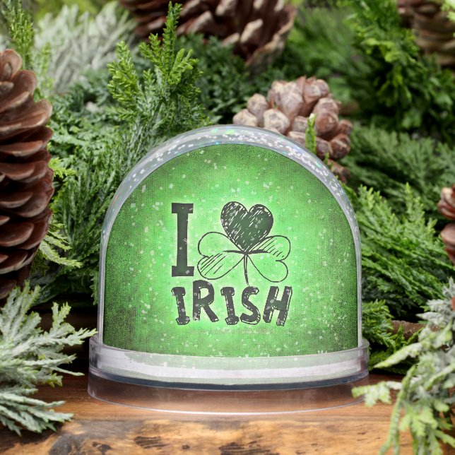 SlipperyJoe's Saint Patrick's Day holiday Irish pr Snowglobe (Winter)