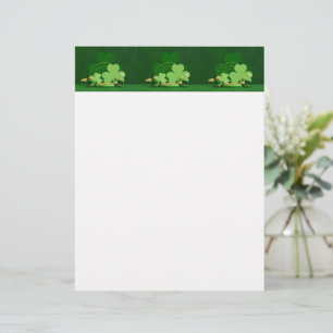 SlipperyJoe's Saint Patrick's Day LGBTQIA three-le Letterhead