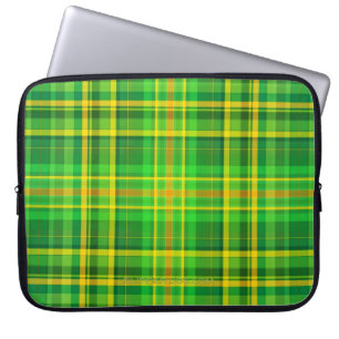 SlipperyJoe's Saint Patrick's Day reminiscent Iris Laptop Sleeve