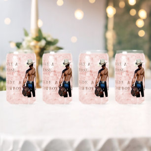 SlipperyJoe's save horse ride straw cowboy hat mus Can Glass