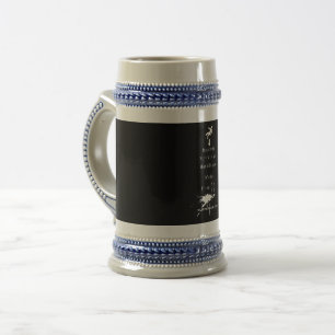 SlipperyJoe's Science math splatter stickman equat Beer Stein