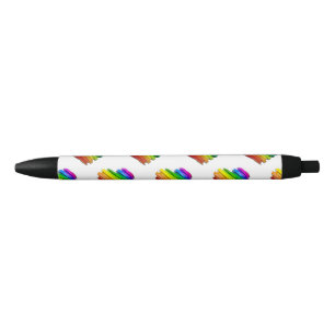 SlipperyJoe's sculptural three‑dimensional heart b Black Ink Pen