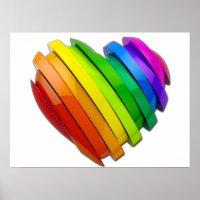 SlipperyJoe's sculptural three‑dimensional heart b