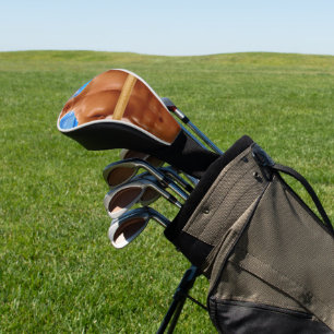 SlipperyJoe's shirtless muscular man abs chest sho Golf Head Cover