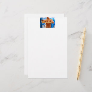 SlipperyJoe's shirtless muscular man abs chest sho Stationery