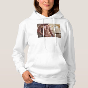SlipperyJoe's shirtless muscular man torso sixpack Hoodie