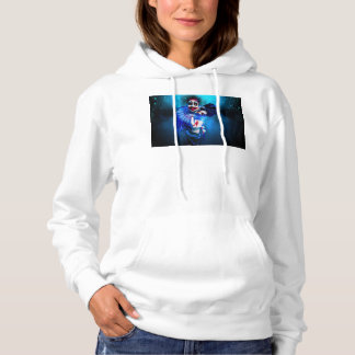 SlipperyJoe's sinister Halloween clown figure smea Hoodie