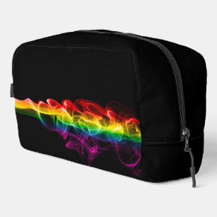 SlipperyJoe's smoke vivid rainbow-colours celebrat Dopp Kit