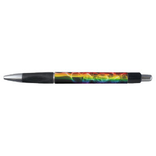 SlipperyJoe's smoke vivid rainbow-colours celebrat Pen