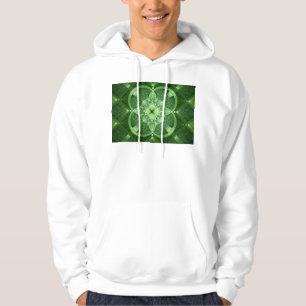 SlipperyJoe's St. Patrick's Day Fractal vortex hol Hoodie
