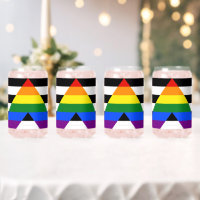 SlipperyJoe's straight ally flag smooth rainbow gr