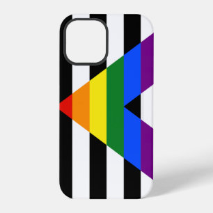 SlipperyJoe's straight ally flag smooth rainbow gr iPhone 12 Pro Case