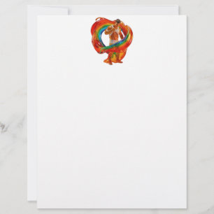 SlipperyJoe's striking modern Pride-themed masculi Letterhead