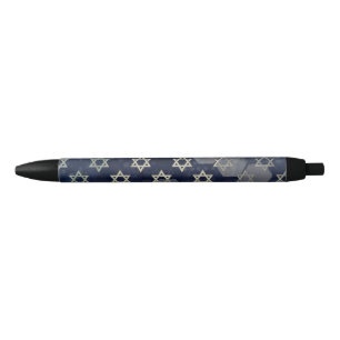 SlipperyJoe's strong Hanukkah vibe Star of David m Black Ink Pen