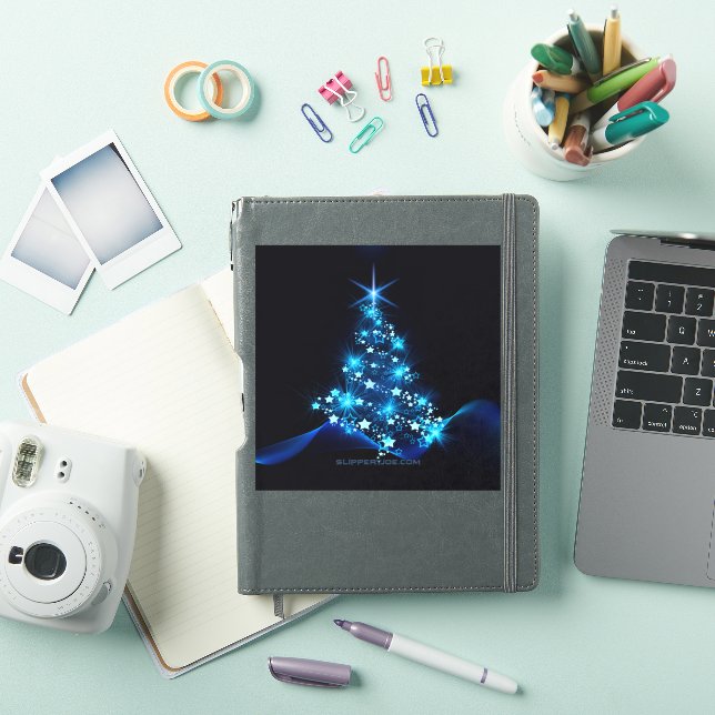 SlipperyJoe's stylized glowing Christmas tree brig (iPad Cover)