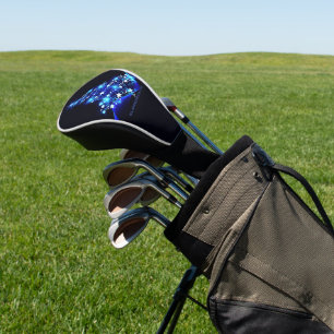 SlipperyJoe's stylized glowing Christmas tree brig Golf Head Cover