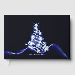 SlipperyJoe's stylized glowing Christmas tree brig Guest Book