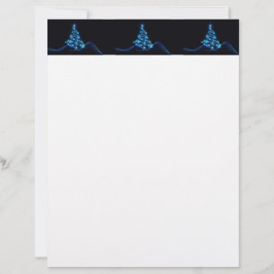 SlipperyJoe's stylized glowing Christmas tree brig Letterhead