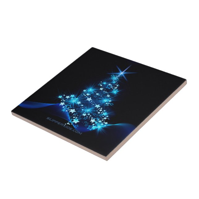 SlipperyJoe's stylized glowing Christmas tree brig Tile (Side)