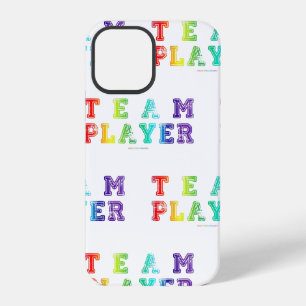 SlipperyJoe's team player filled with smooth rainb iPhone 12 Pro Case
