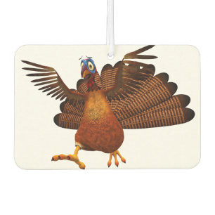SlipperyJoe's Thanksgiving gobble responsibly live Air Freshener