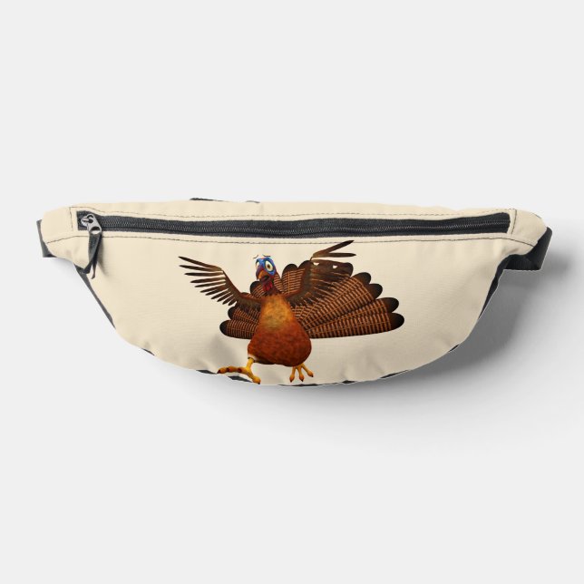 SlipperyJoe's Thanksgiving gobble responsibly live Fanny Pack (Lay Down)