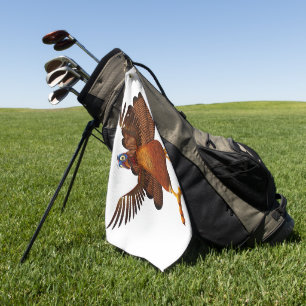 SlipperyJoe's Thanksgiving gobble responsibly live Golf Towel