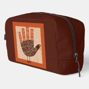 SlipperyJoe's Thanksgiving turkey cozy autumn vibe Dopp Kit