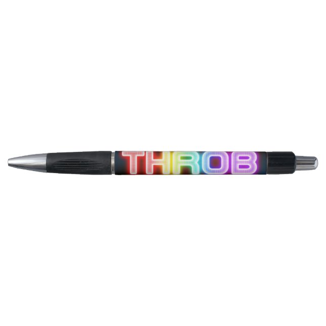 SlipperyJoe's throb rainbow-like gradient thick ca Pen (Front)