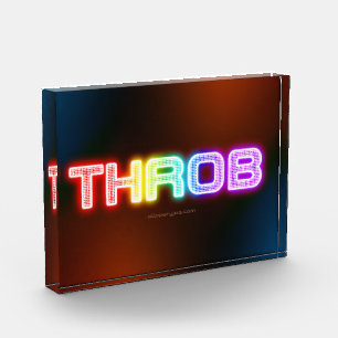 SlipperyJoe's throb rainbow-like gradient thick ca Photo Block