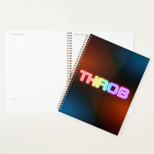 SlipperyJoe's throb rainbow-like gradient thick ca Planner