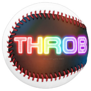 SlipperyJoe's throb rainbow-like gradient thick ca Softball