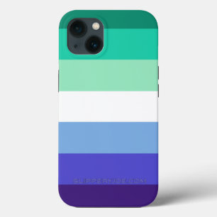 SlipperyJoe's Trans-Inclusive Gay Men's Pride Flag iPhone 13 Case