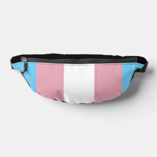 SlipperyJoe's transgender pride flag diversity rig Fanny Pack
