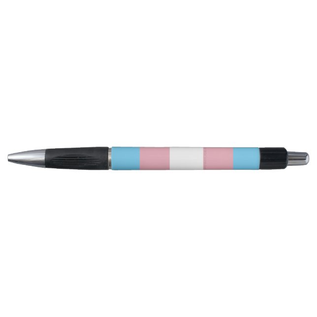 SlipperyJoe's transgender pride flag visibility di Pen (Front)