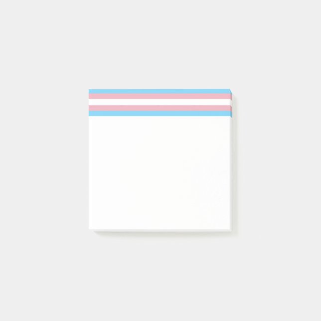 SlipperyJoe's transgender pride flag visibility di Post-it Notes (Front)