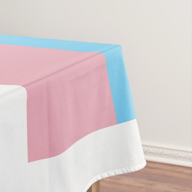 SlipperyJoe's transgender pride flag visibility di Tablecloth (In Situ)