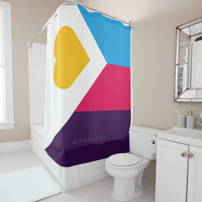 SlipperyJoe's tricolor polyamory pride flag three  (In Situ)
